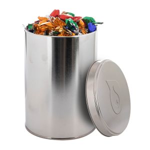 Metallic Bonbons in einer 1,3 l Metalldose mit geprägtem Deckel