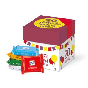 Werbebox Ritter Sport Minis mit Werbedruck