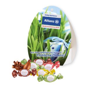 Werbe-Osterei Lindt Macarons mit Werbebedruckung