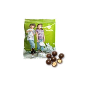 Bio Schoko-Erdnüsse Midi Werbetüte