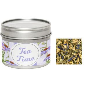 20 g Bio Tee Lemon Ingwer in Sichtfensterdose mit Werbeetikett