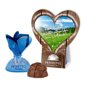 Mini Fioretto in Geschenkverpackung Herz