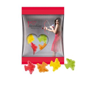 15 g Trolli Fruchtgummi Flugzeuge im Werbetütchen mit Logodruck
