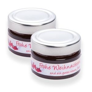 130 g Kaminfeuer-Gelee mit Werbebanderole