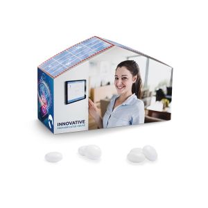 3D Präsent Haus Mentos mit Werbedruck