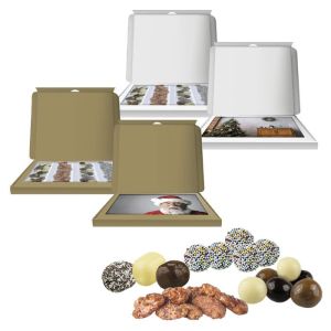 110 g Weihnachts Snack Pack-Set mit individuellem Einleger