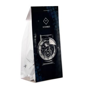 50 g holländische Hopjes im Standbeutel mit Werbereiter