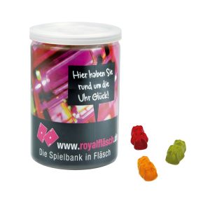 Candy Can Slim Edition Fruchtgummi mit Logodruck