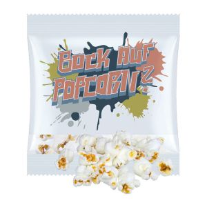 10 g süßes Bio Popcorn im Werbetütchen mit Logodruck