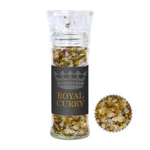 60 g Royal Curry in Gewürzmühle mit Werbeetikett