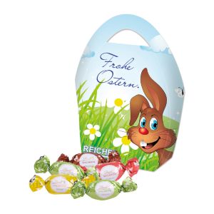 Premium Osterei Lindt Macarons mit Werbedruck