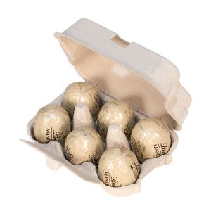 Lindt Mandorla 6er-Set in Eierverpackung mit Werbeanbringung