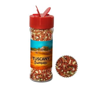 35 g Bio Gewürzmischung Toskanische Bruschetta im Gewürzstreuer mit Werbeetikett