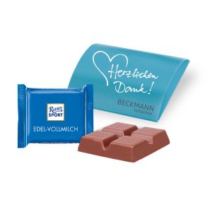 Express Werbebriefchen mit Ritter SPORT mini und mit Logodruck