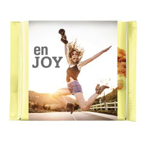100 g Tafel RITTER SPORT Weiss + Crisp mit Werbebanderole