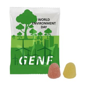 12 g Fruchtgummi Berries Fruchtmix in Werbetütchen