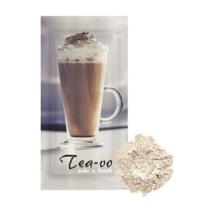 12 g Bio Chai Latte Getränkepulver in Portionstütchen mit Werbedruck