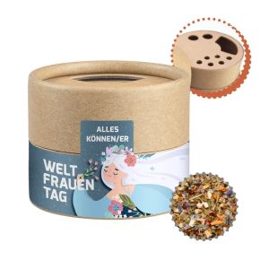 40 g Bio Alleskönner Gewürzmischung im Kraftpapierstreuer Mini mit Werbeetikett