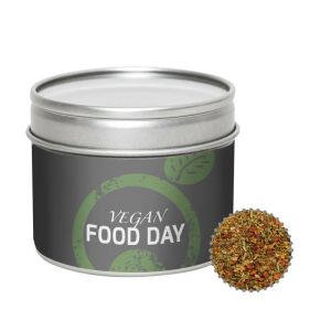 40 g Gewürzmischung Mediterraner Veggie Mix in Sichtfensterdose mit Werbeetikett