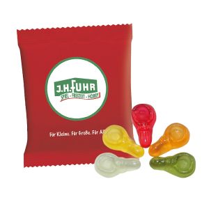 6,5 g HARIBO Mini-Schnuller Fruchtgummi im Werbetütchen mit Logodruck