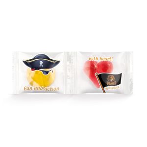 24 g Fruchtgummi Multipack mit Werbedruck