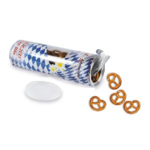 Snack-Roll mit Brezeln und Werbedruck