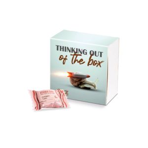 Schiebeschachtel Zebra Bar Mini mit Werbedruck