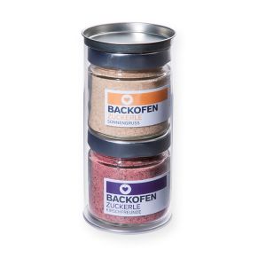 Zuckerle DUO mit Werbe-Banderole