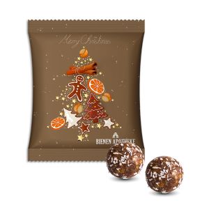 20 g Bio Fruchtkonfekt im Werbetütchen mit Logodruck