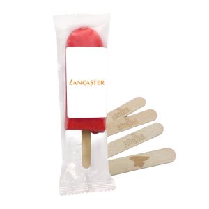 Werbe Sorbet Eis Erdbeere