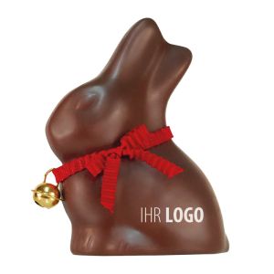 Logo-Lindt-Hase mit Logoanbringung