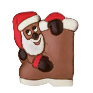 50 g Relief Weihnachtsmann mit Stiefel