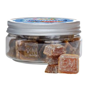 70 g Bayrische Malz Bonbons in Sweet Dose mit Werbeetikett