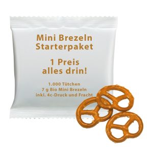 7 g Bio Mini-Brezeln 4c Starterpaket