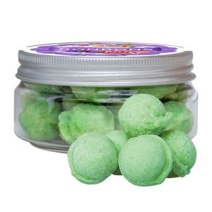 70 g Waldmeister-Brause Bonbons in Sweet Dose mit Werbeetikett