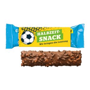 Corny Proteinriegel Crunchy Cookie im Werbeschuber mit Logodruck