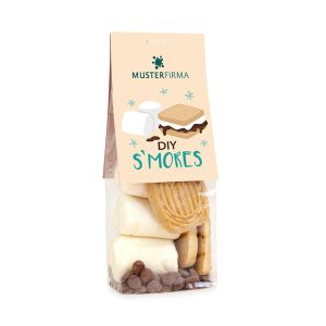 Naschbeutel S´mores mit Werbereiter