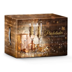 Prickelnder Adventskalender quer