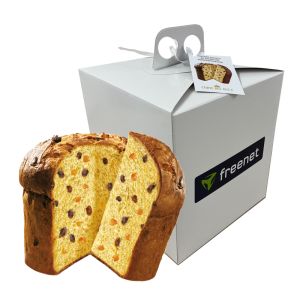 1.000 g Panettone klassisch in einer Faltschachtel mit Werbeanbringung