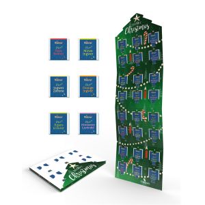 Adventskalender Meßmer Bio Tee mit Werbedruck