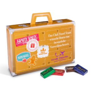 Lindt Naps Adventskoffer Individuell bedruckt