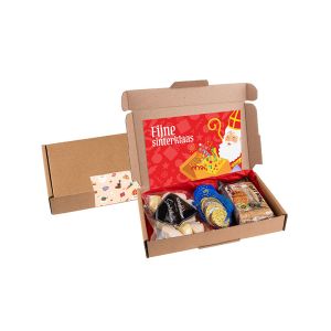 Weihnachtsmailing mit süßer Weihnachtsmischung und doppelseitig bedruckter Weihnachtskarte Variante A6-3