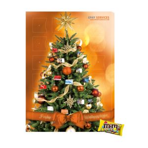 M&M´s minis Werbe Adventskalender ab 10 Stück