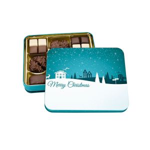 Präsent Präsentdose Merry Christmas im Standarddesign