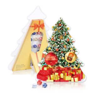 Adventskalender Weihnachtsbaum mit Werbeeindruck