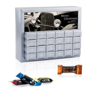 Adventskalender Lindt HELLO Exquisit mit Logodruck