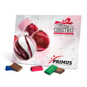 Adventskalender Lindt Naps mit Logodruck