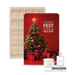 Adventskalender Universal (Inlay aus Papierfaser) mit individueller Bedruckung