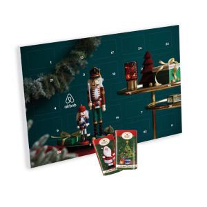 Heidel Tisch-Adventskalender mit Werbedruck