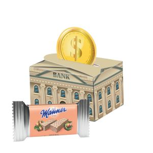 Manner 2er in Geschenkbox Rund und Werbedruck